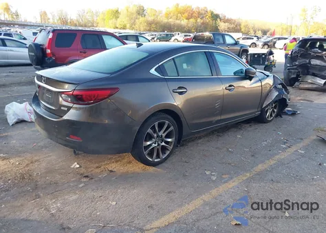 2017 Mazda Mazda6 Grand Touring из США, поврежденный, VIN JM1GL1W58H1138549